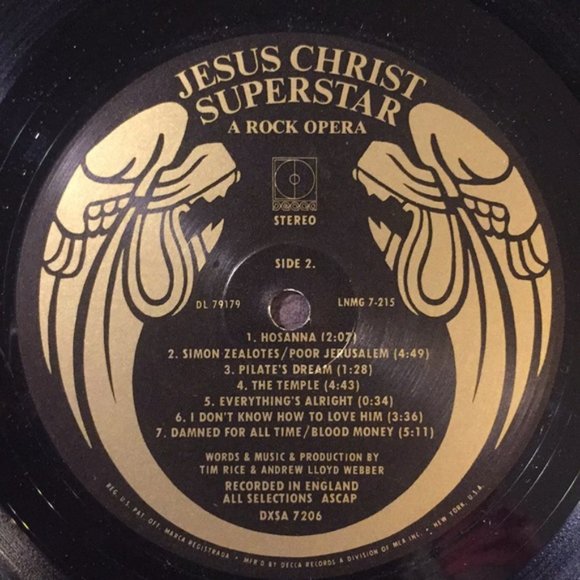 Jesus Christ Superstar -(A Rock Opera) Vinyl 2xLP - Picture 5 of 7